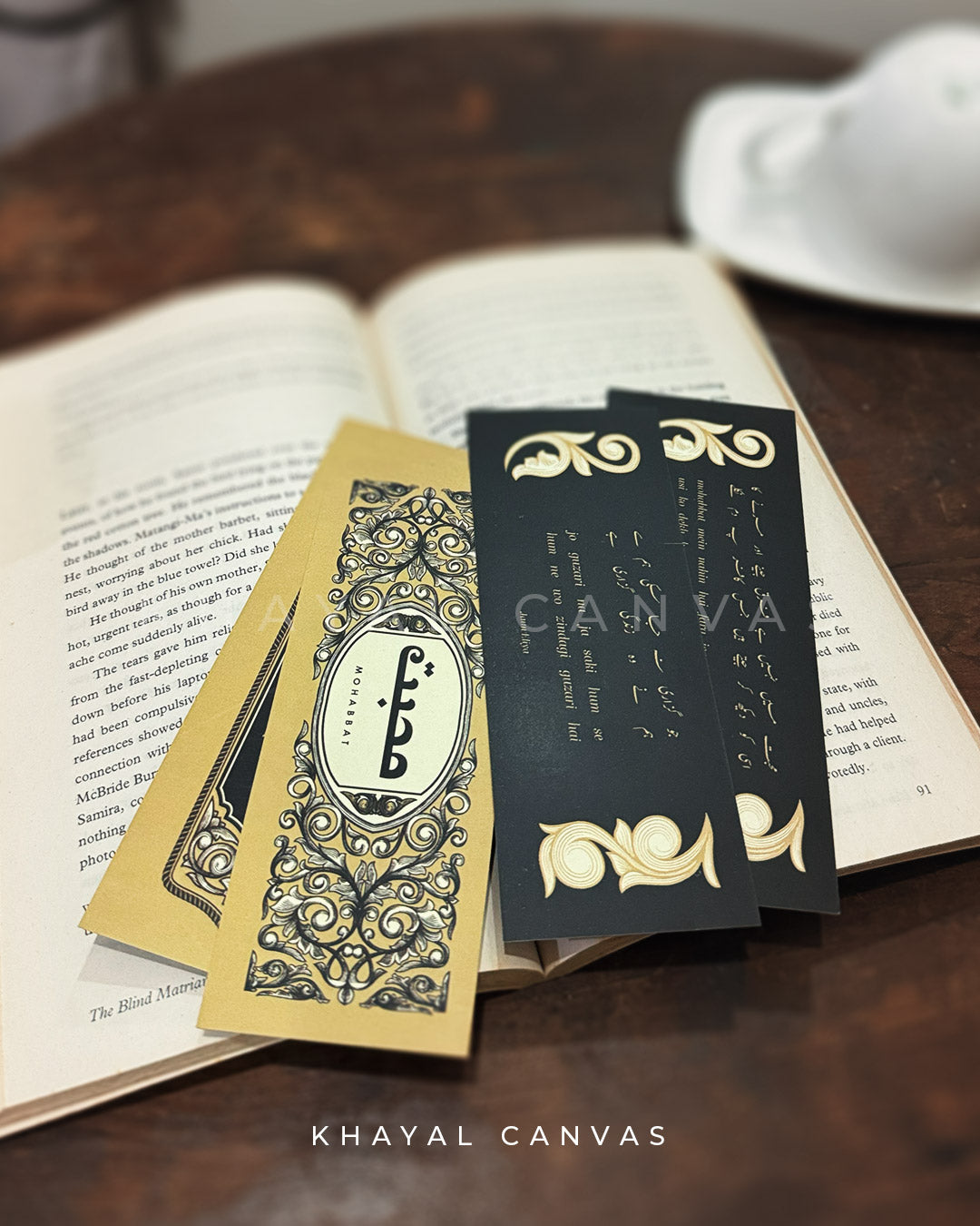 Ishq-o-Mohabbat Bookmark Set of 4