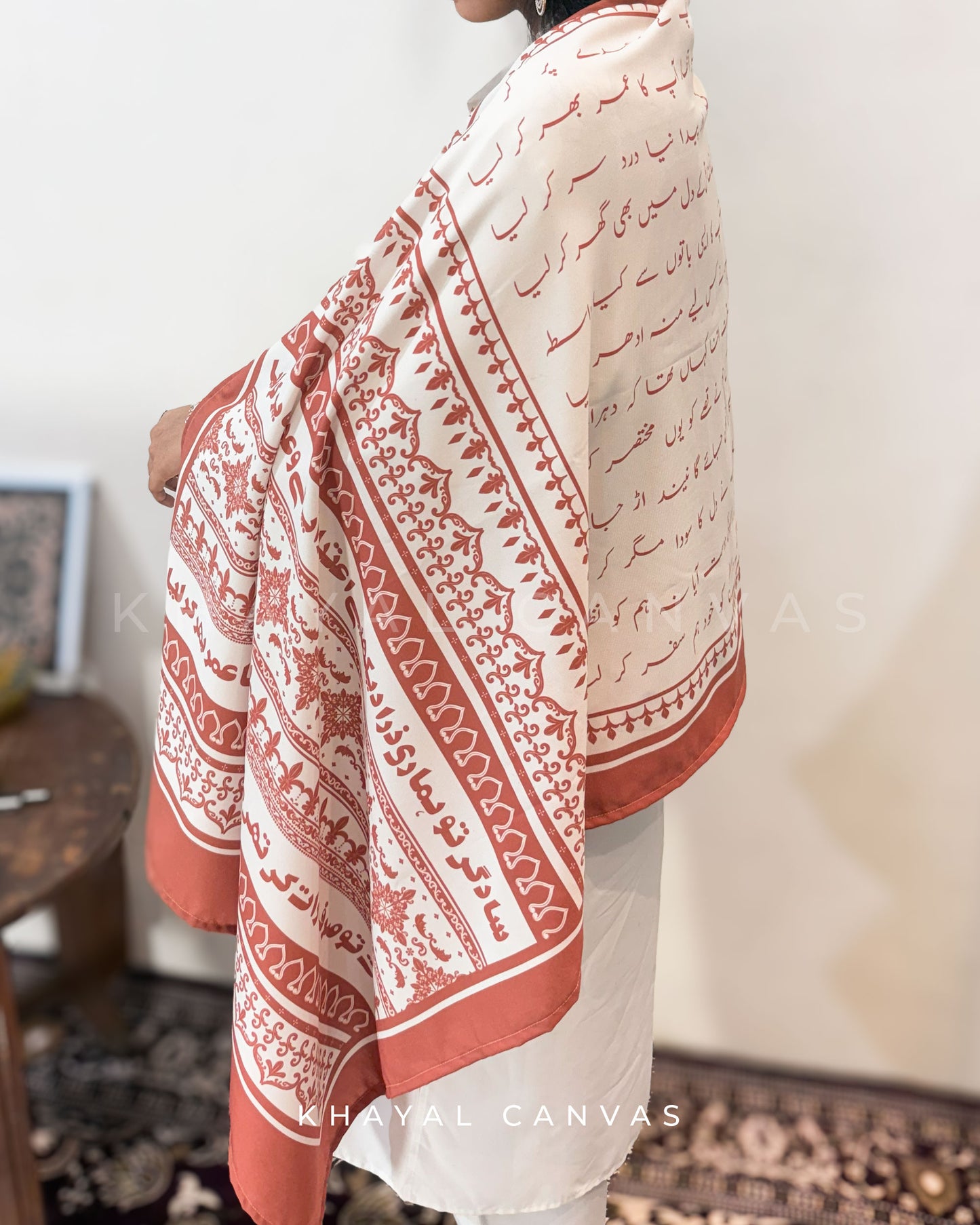 Saadgi (سادگی) stole – The Unspoken Grace
