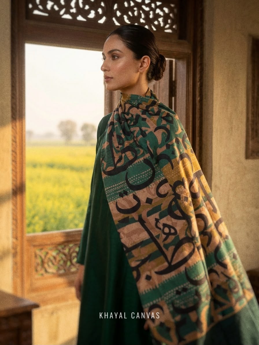 Harf Urdu Stole (حرف اسٹول) – Letters You Can Wear