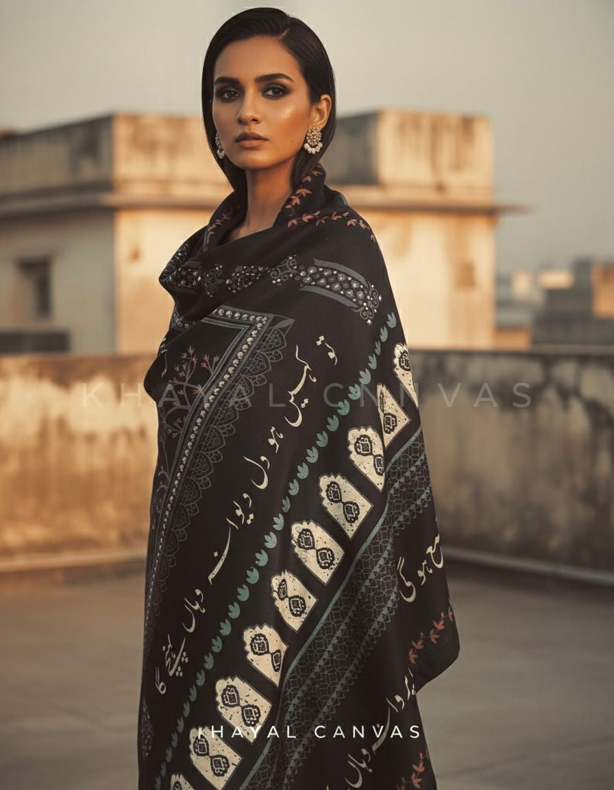 Shahkaar Shawl | شاہکار شال – The Masterpiece Woven in Warmth