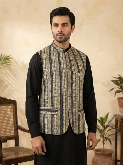 Karobaar-e-Gulshan (کاروبارِ گلشن) | Unisex Waistcoat