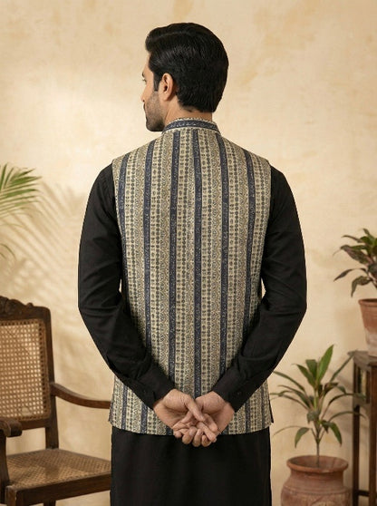 Karobaar-e-Gulshan (کاروبارِ گلشن) | Unisex Waistcoat