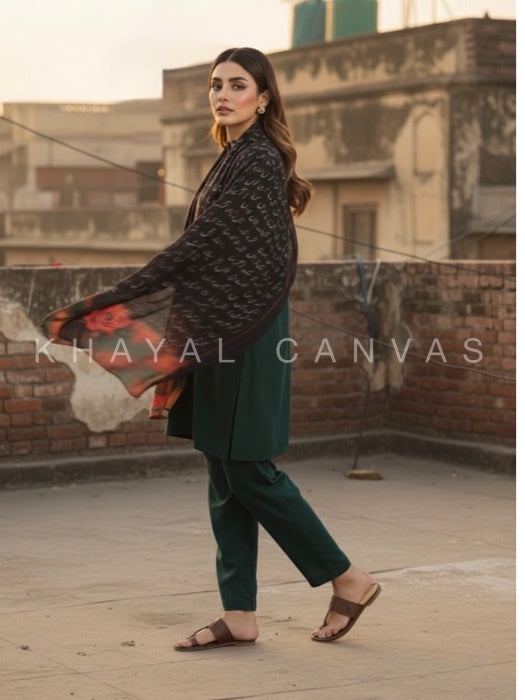 Gul-e-Rangīn (گلِ رنگیں) | Stole