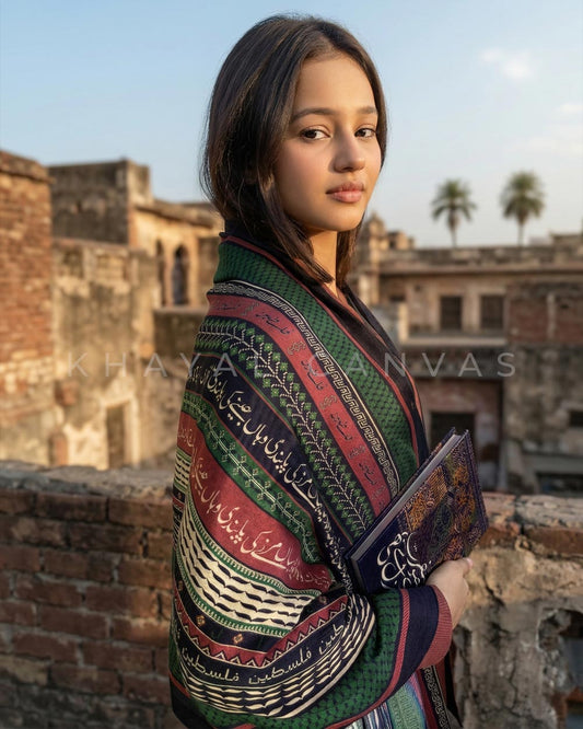 Lafz-e-Azaadi (لفظِ آزادی) – The Word of Freedom | Stole